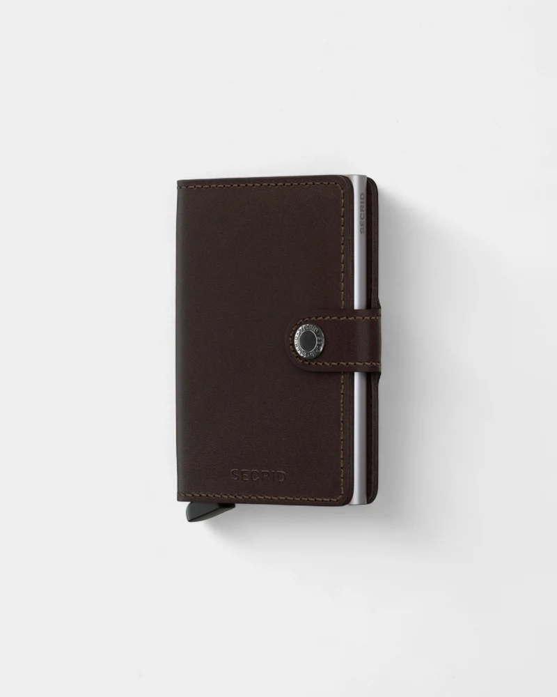Porte cartes Miniwallet en cuir à personnaliser