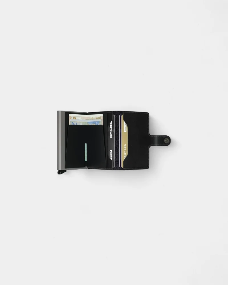 Porte cartes Miniwallet en cuir à personnaliser