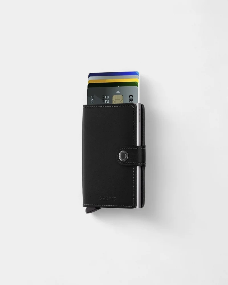 Porte cartes Miniwallet en cuir à personnaliser