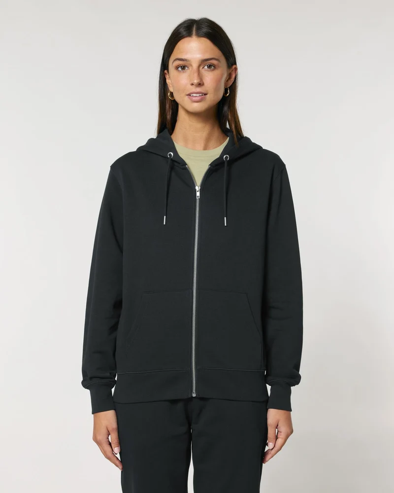 Sweat zippé unisexe coton bio Stanley/Stella Cultivator à personnaliser