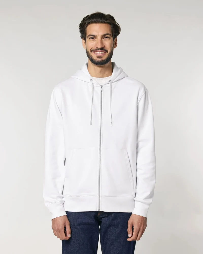 Sweat zippé unisexe coton bio Stanley/Stella Cultivator à personnaliser