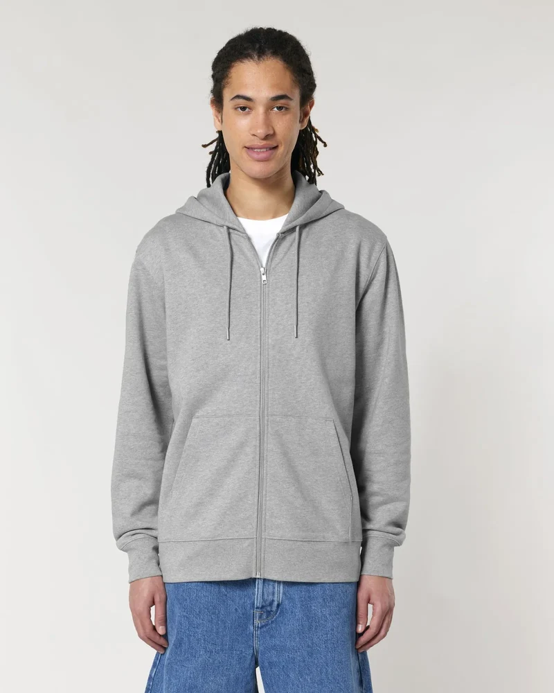Sweat zippé unisexe coton bio Stanley/Stella Cultivator à personnaliser