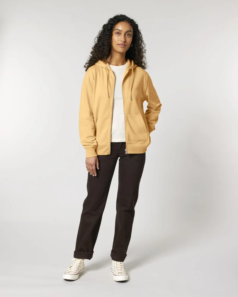 Sweat zippé unisexe coton bio Stanley/Stella Cultivator à personnaliser