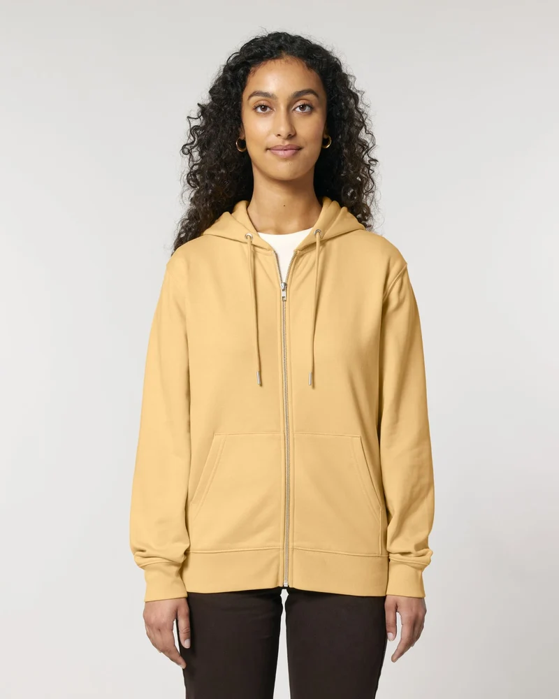 Sweat zippé unisexe coton bio Stanley/Stella Cultivator à personnaliser