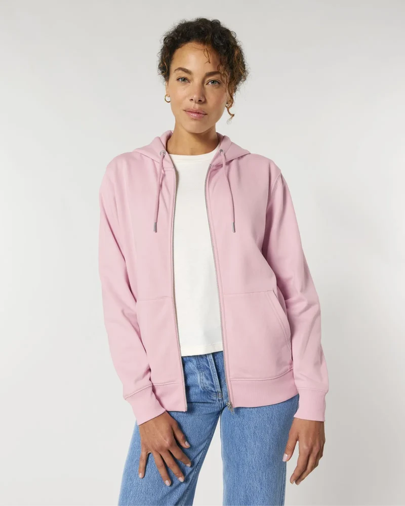 Sweat zippé unisexe coton bio Stanley/Stella Cultivator à personnaliser