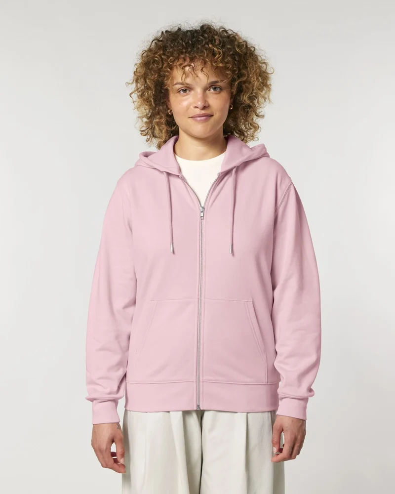 Sweat zippé unisexe coton bio Stanley/Stella Cultivator à personnaliser