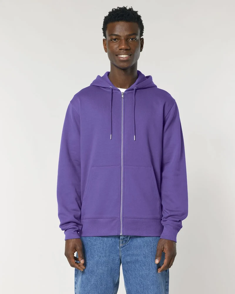 Sweat zippé unisexe coton bio Stanley/Stella Cultivator à personnaliser