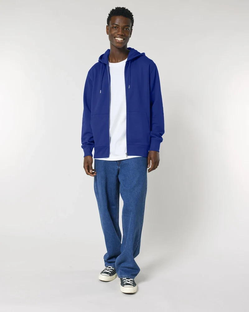 Sweat zippé unisexe coton bio Stanley/Stella Cultivator à personnaliser