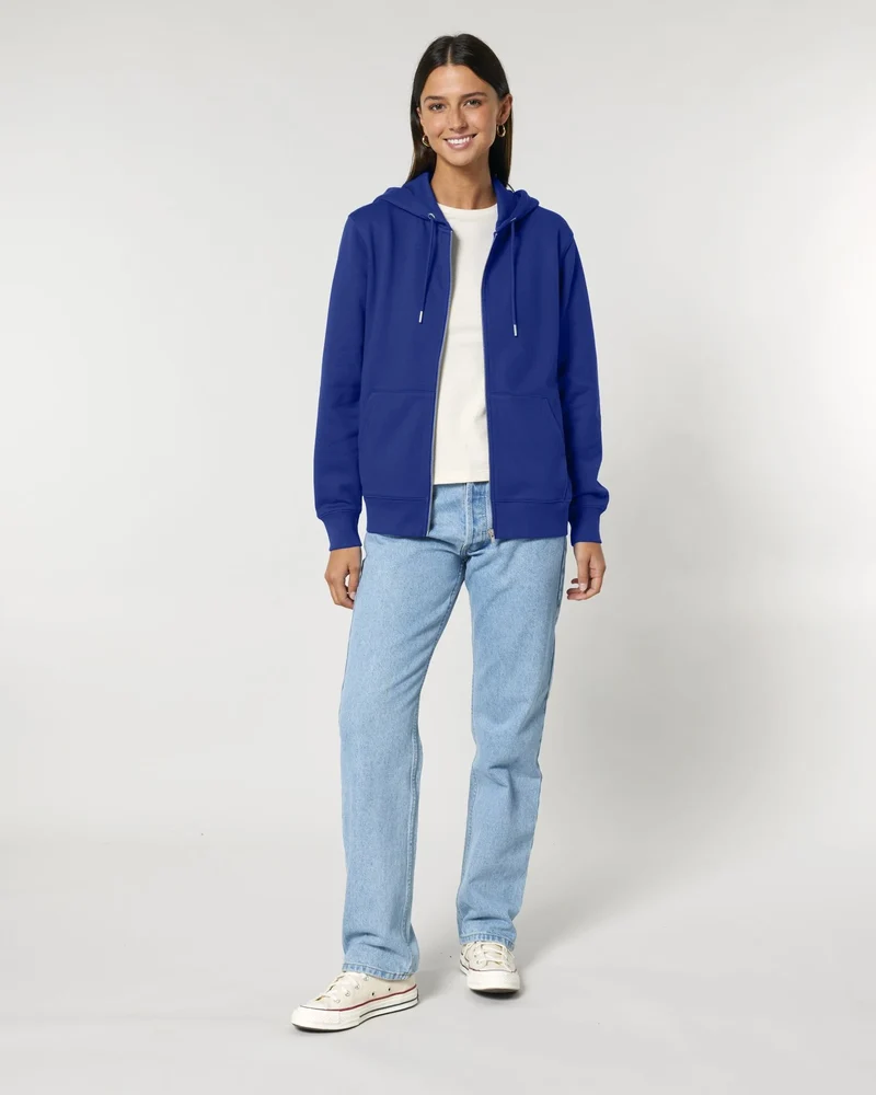 Sweat zippé unisexe coton bio Stanley/Stella Cultivator à personnaliser