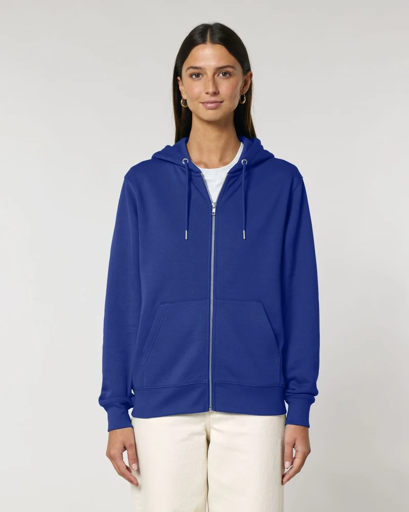 Sweat zippé unisexe coton bio Stanley/Stella Cultivator à personnaliser