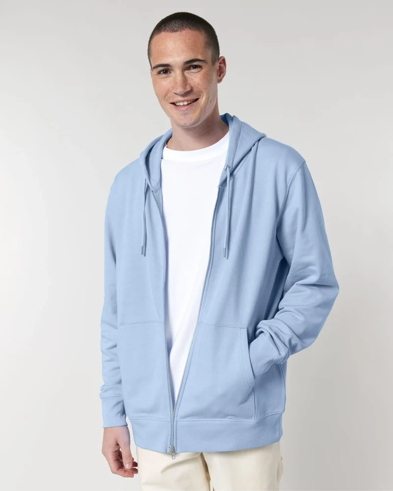 Sweat zippé unisexe coton bio Stanley/Stella Cultivator à personnaliser