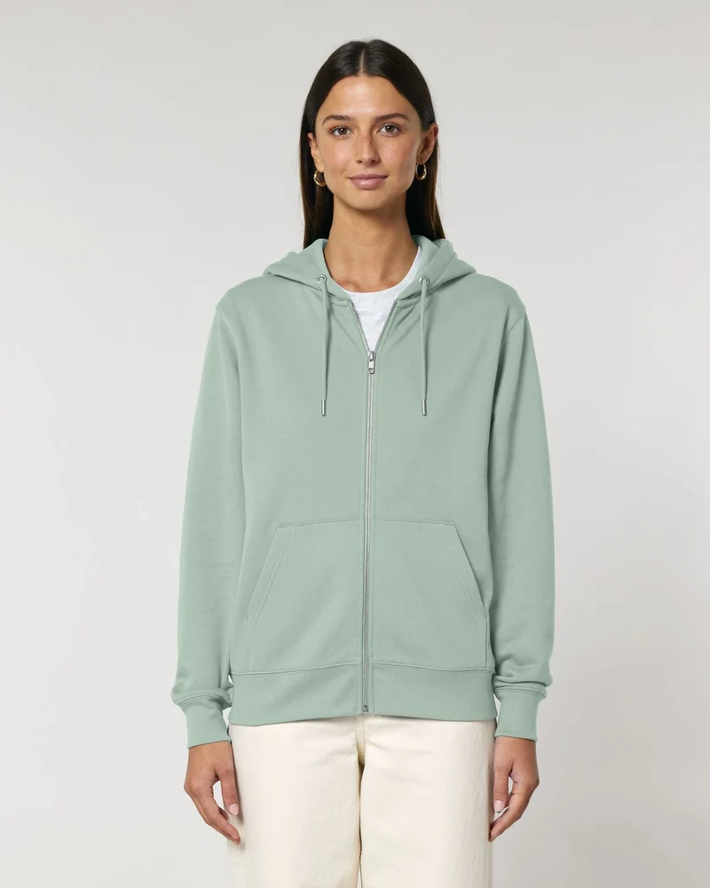 Sweat zippé unisexe coton bio Stanley/Stella Cultivator à personnaliser