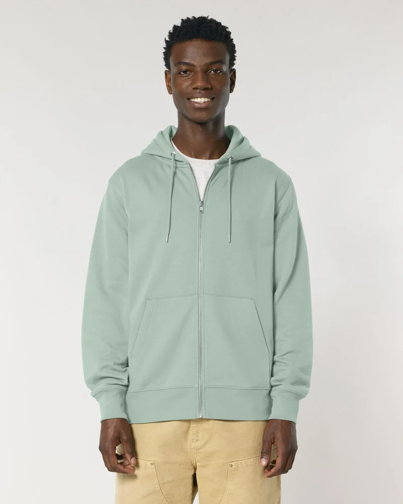 Sweat zippé unisexe coton bio Stanley/Stella Cultivator à personnaliser