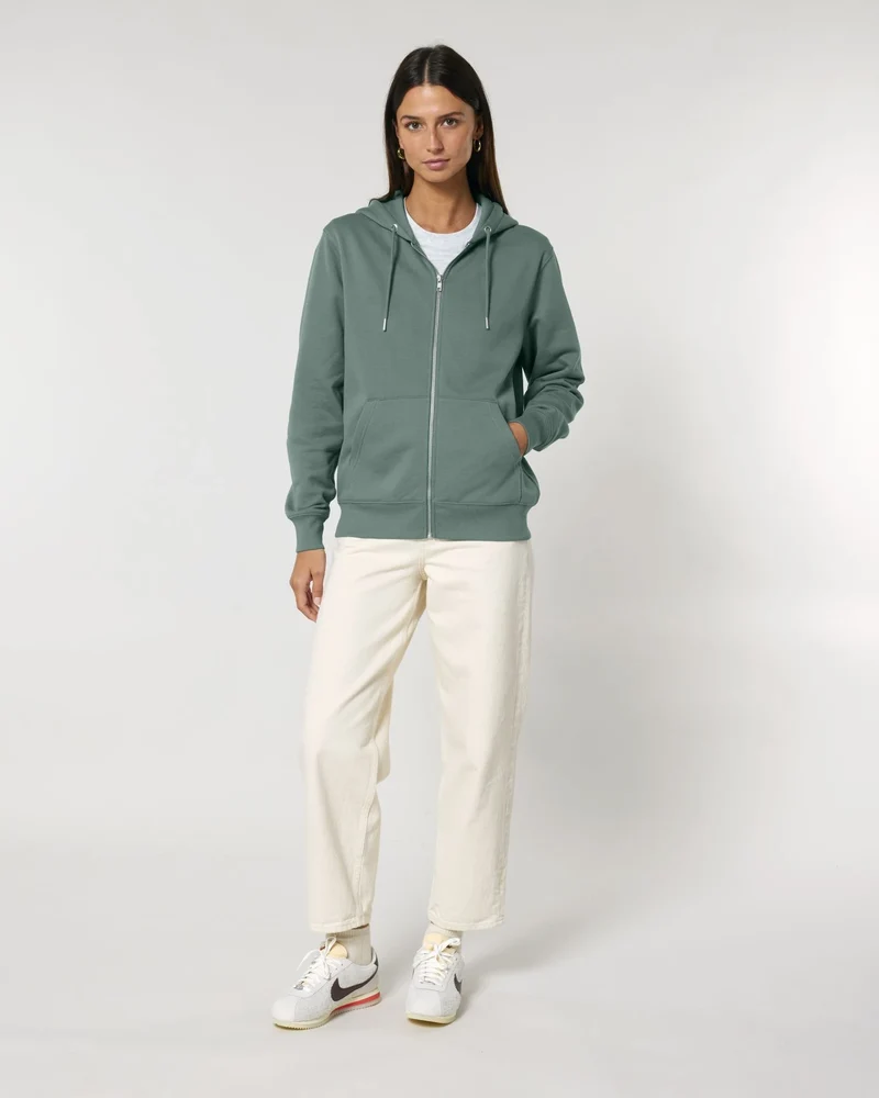 Sweat zippé unisexe coton bio Stanley/Stella Cultivator à personnaliser