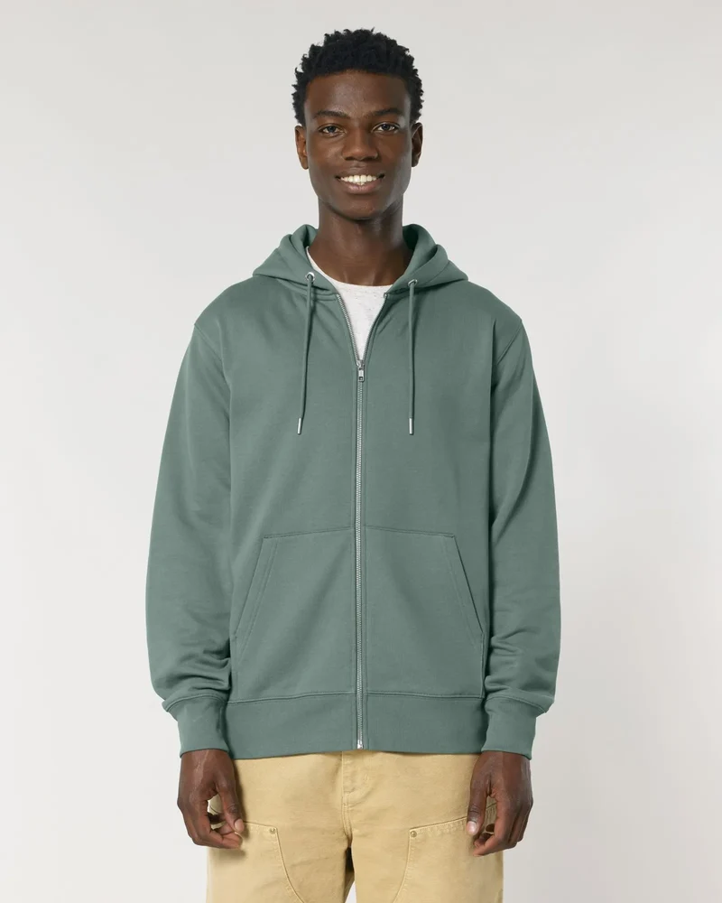 Sweat zippé unisexe coton bio Stanley/Stella Cultivator à personnaliser