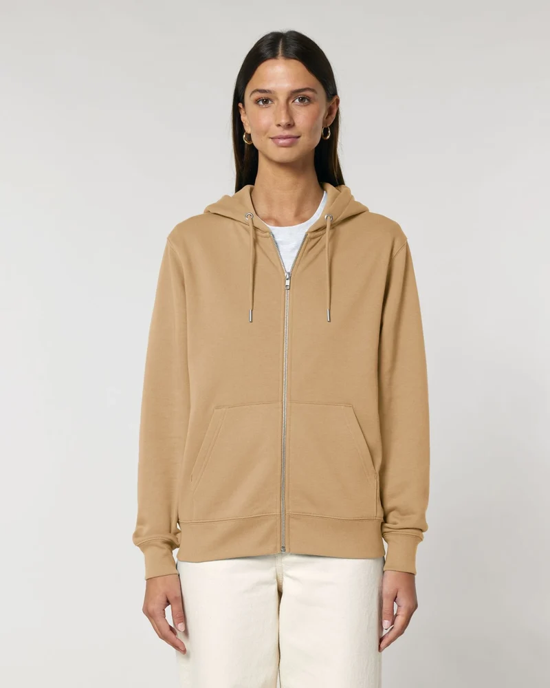 Sweat zippé unisexe coton bio Stanley/Stella Cultivator à personnaliser