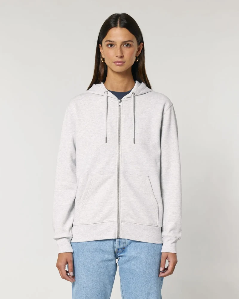 Sweat zippé unisexe coton bio Stanley/Stella Cultivator à personnaliser
