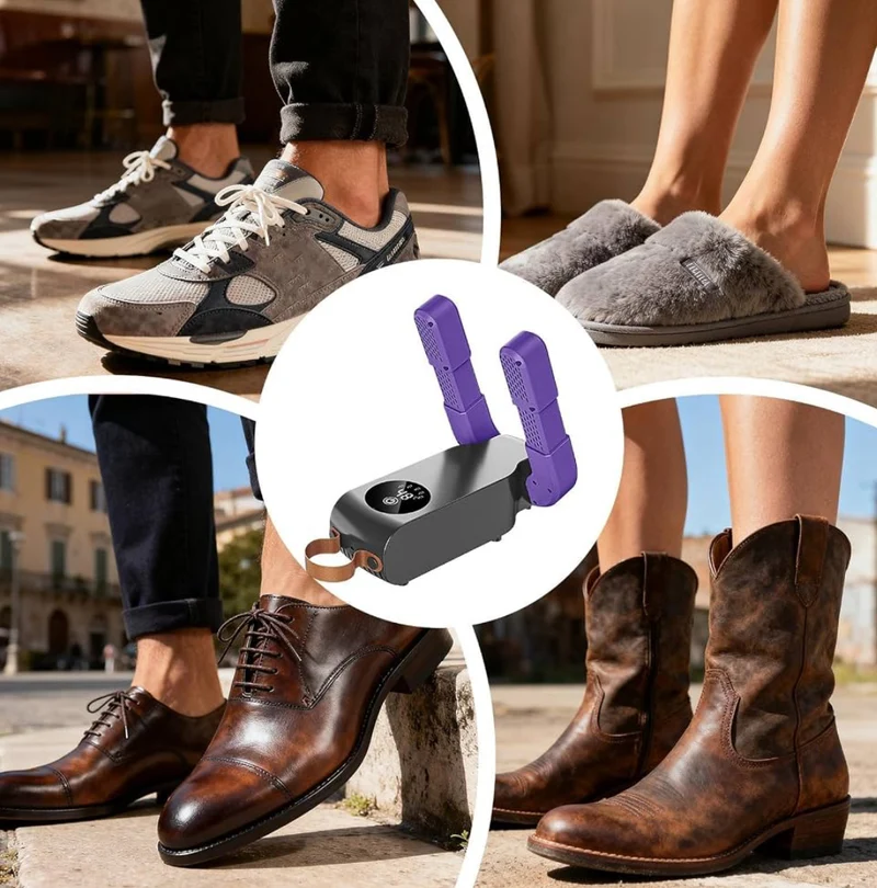 Sèche chaussures électriques 2 en 1
