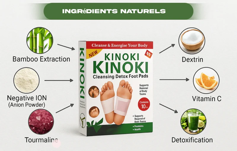 Patch Détox Naturel Pieds (KINOKI)