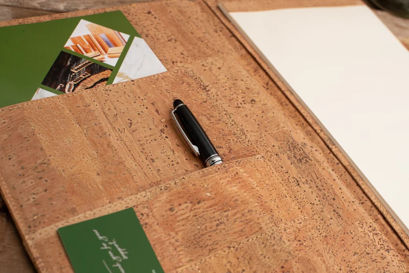 Executive Cork Padfolio | Professional A4 Portfolio Folder