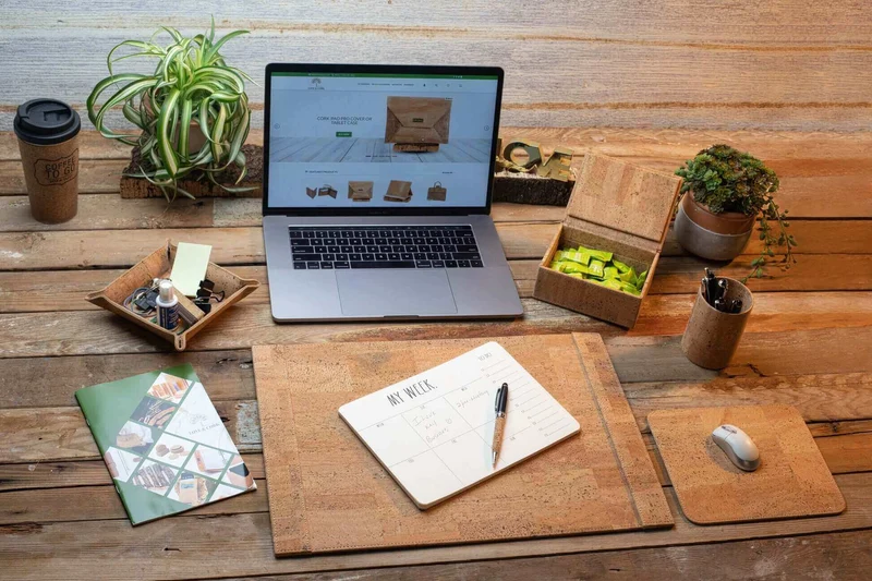 Cork Desk Mat | Large Natural Cork Desk Pad