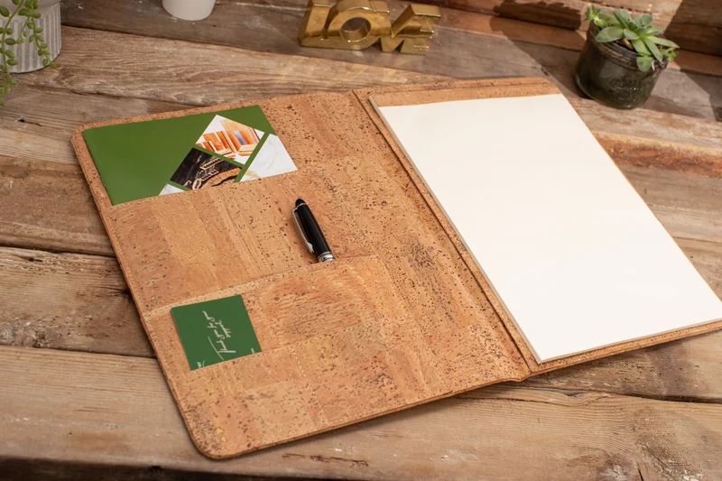 Executive Cork Padfolio | Professional A4 Portfolio Folder