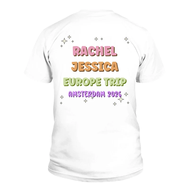 Custom Unisex T-Shirt Text Shadow | Shopify Product Personalizer