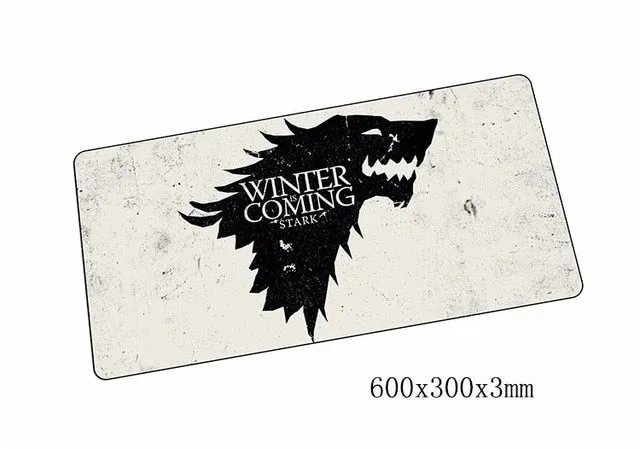 Tapis de souris Game of Thrones 'Loup noir'