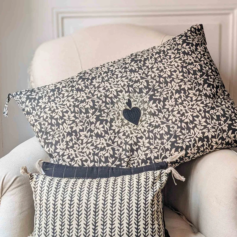 Coussin rameau 40 x 60 cm
