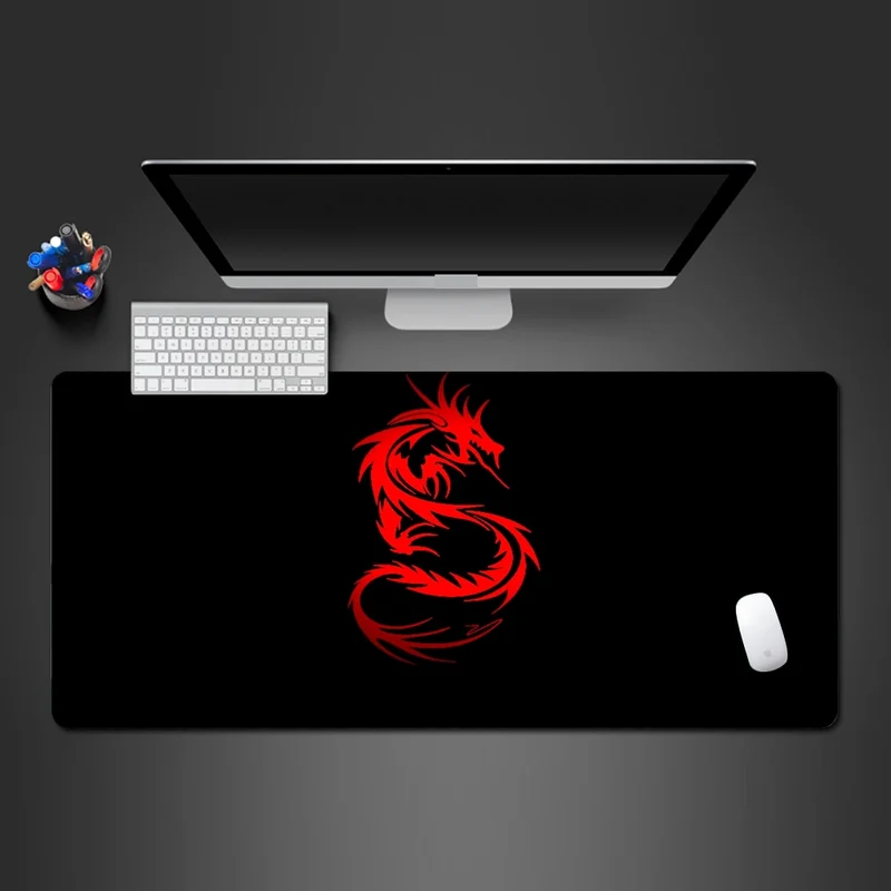 Tapis de souris Skyrim 'Dragon rouge'