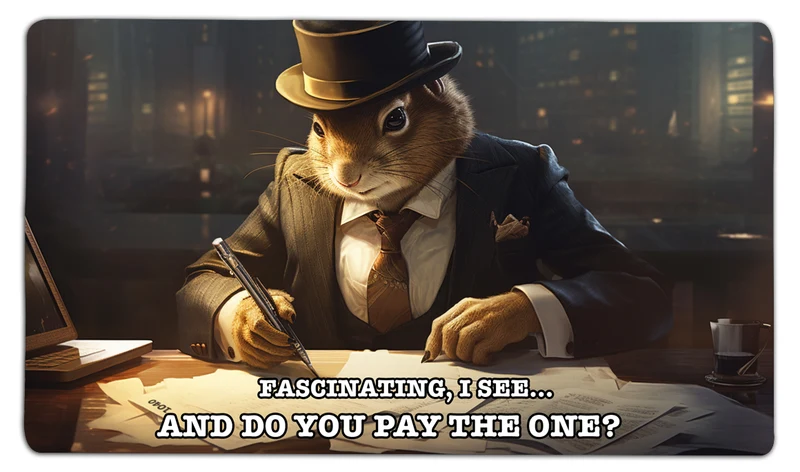 IRS Squirrel playmat