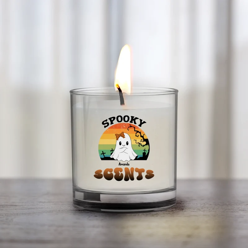 Custom Halloween Posh Candle | Shopify Product Personalizer