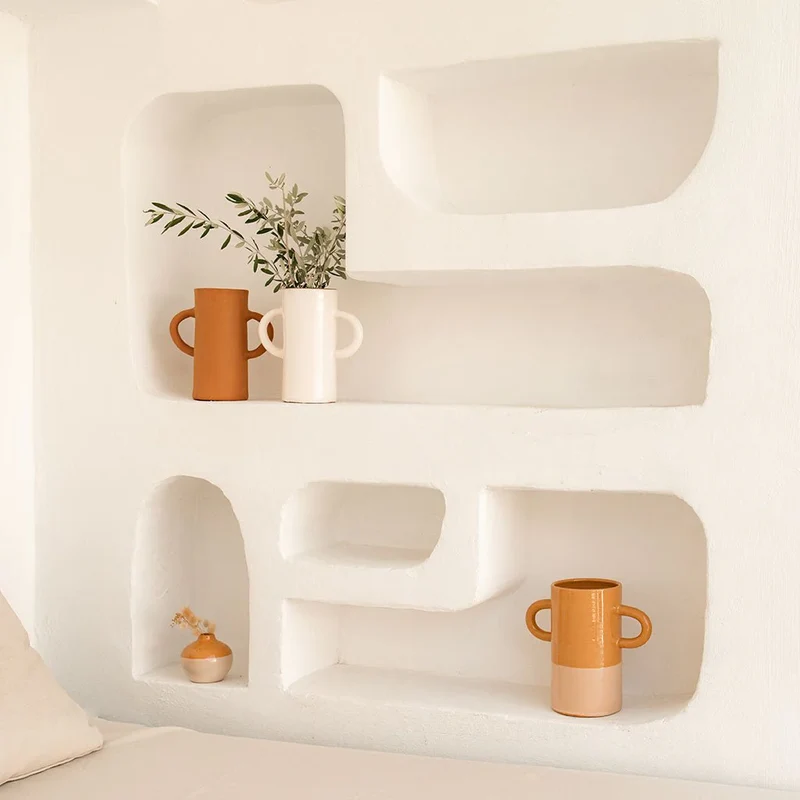 Vase oreille blanc
