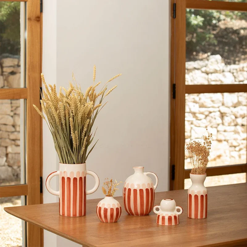 Vase oreille terracotta