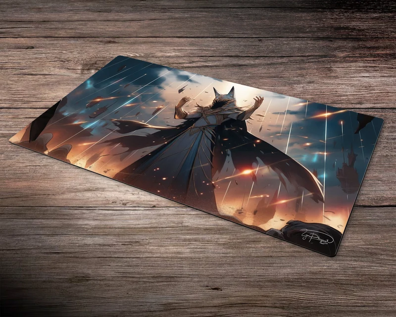 Wrath of the Sky God - MTG Spielmatte - 24 x 14 inches - MTG Geschenke - MTG Zubehör - Magie Tischmatte
