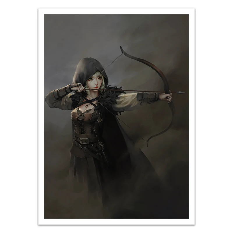 Archer Lady Card Sleeves