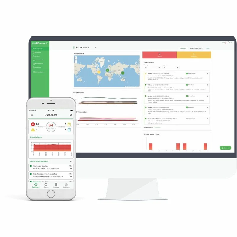 APC by Schneider Electric EcoStruxure IT Expert - Licence d'abonnement - 5 nœuds - 5 ans SFTWES55Y-DIGI