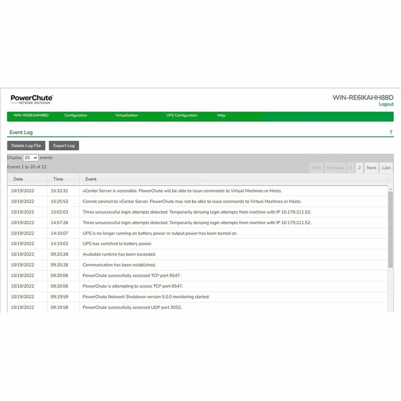 APC by Schneider Electric PowerChute Network Shutdown v.4.5 pour la virtualisation DELL et HCI - Licence - 1 nœud - 5 ans SWPCNS5Y-DIGI