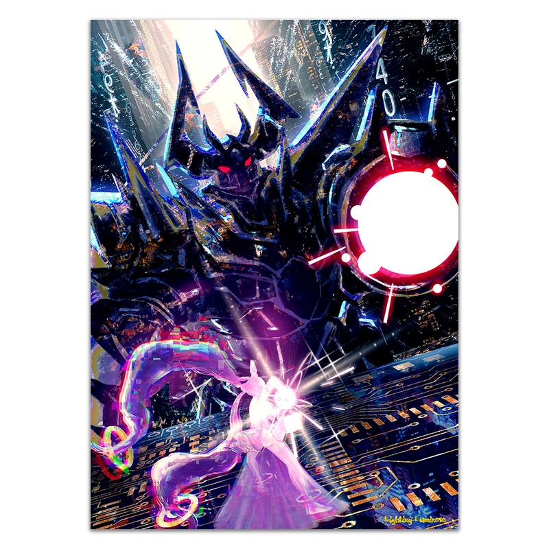 Electronic Virus War Card Sleeves