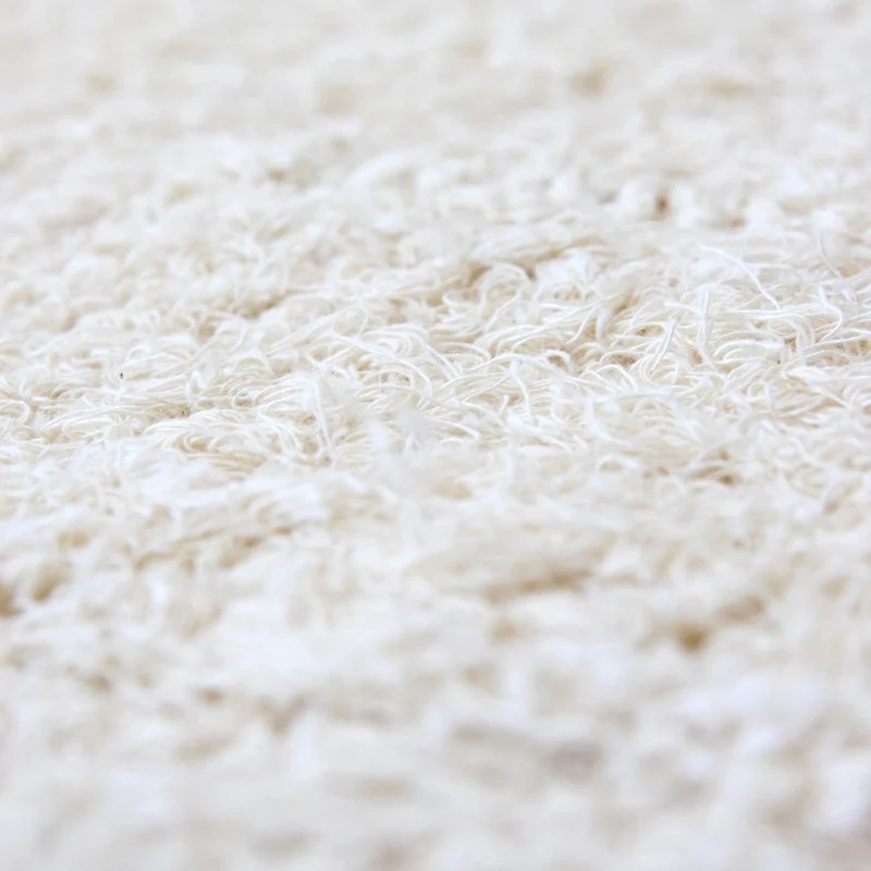 Tapis blanc rayure noire - plusieurs tailles