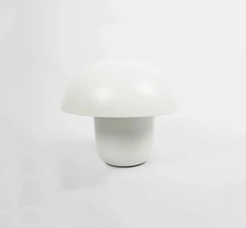 Lampe champignon blanc S