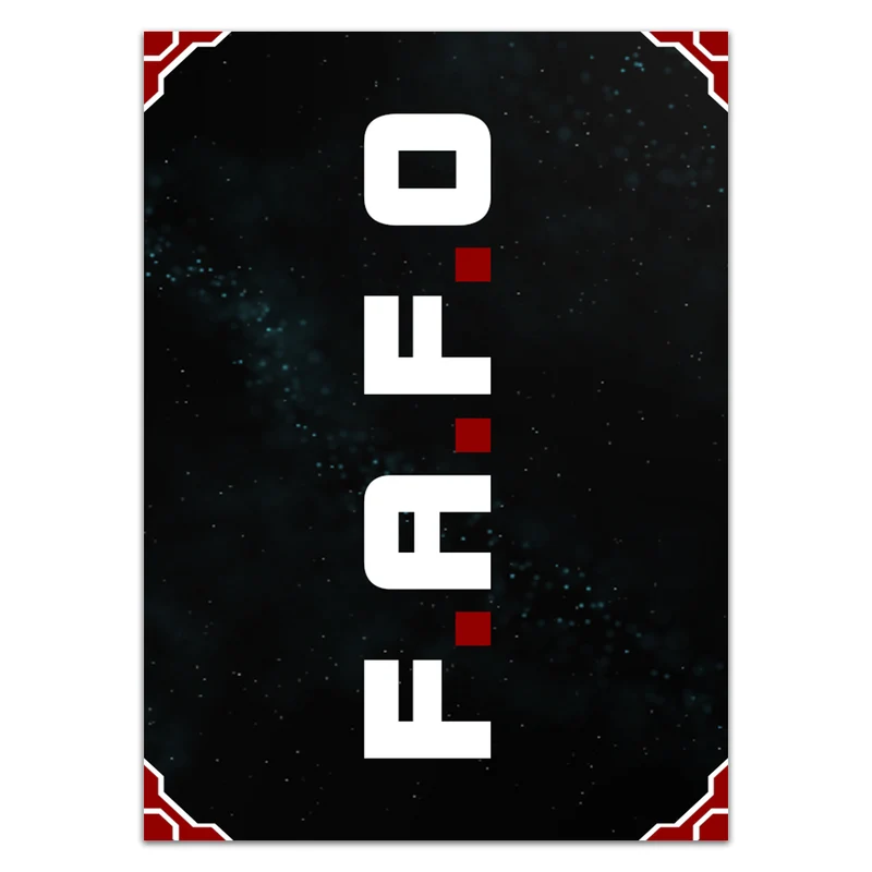 Fafo Card Sleeves
