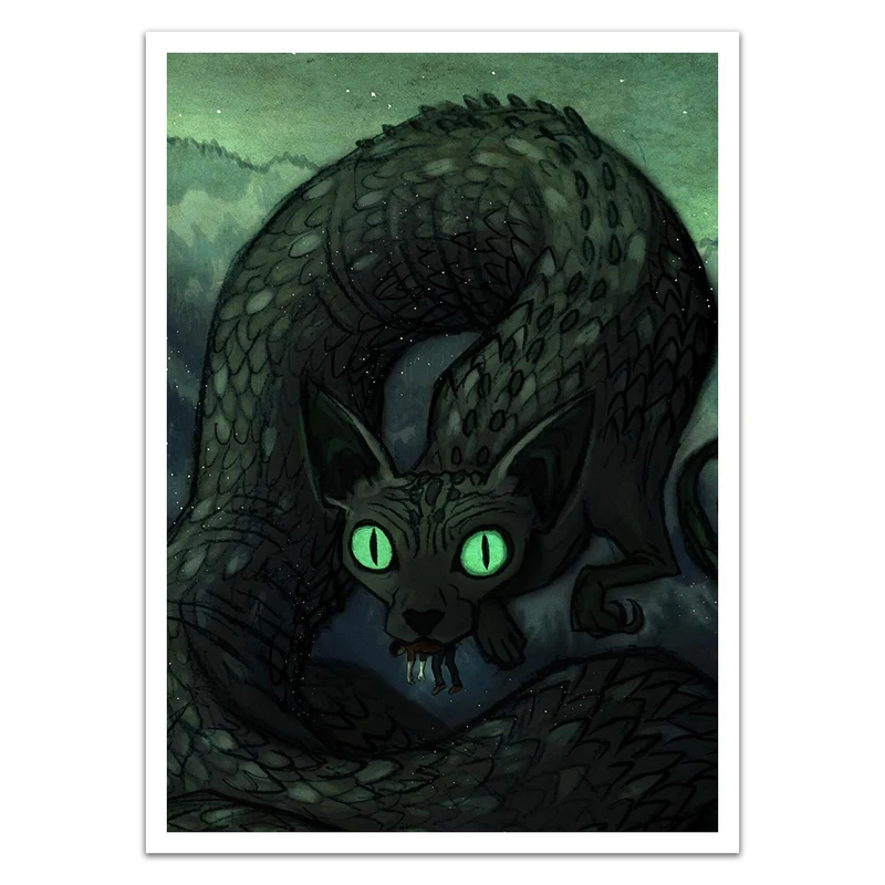 Tatzelwurm Card Sleeves