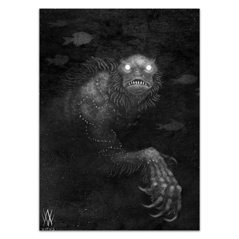 Creature from the Black Lagoon Card Sleeves