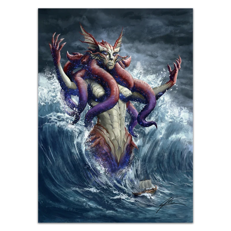 God of the Sea Card Sleeves