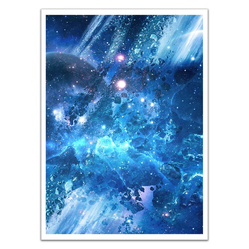 The Emergence of Colliding Planet Card Sleeves