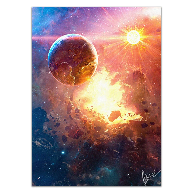 Falverent Celestial Cluster of Admada Card Sleeves
