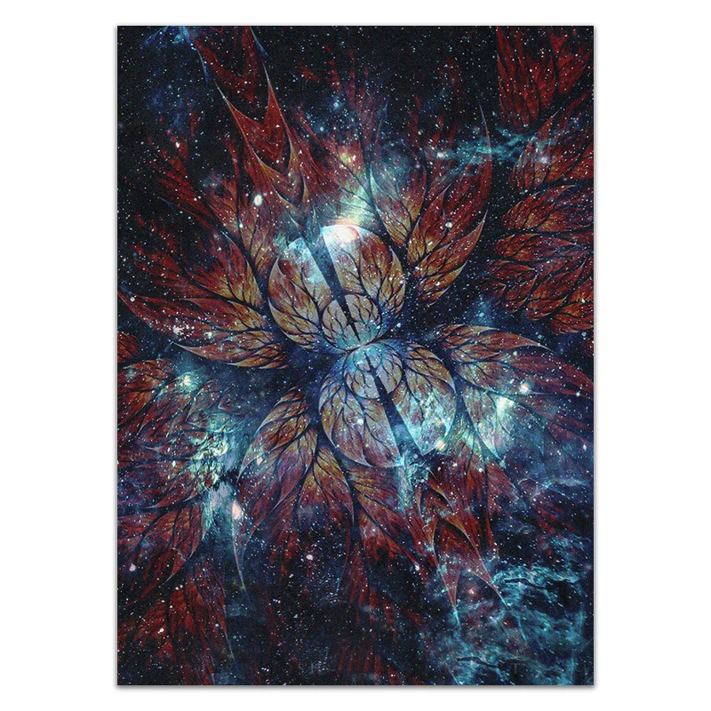 Butterfly Psychedelic Infusion Nebula Card Sleeves
