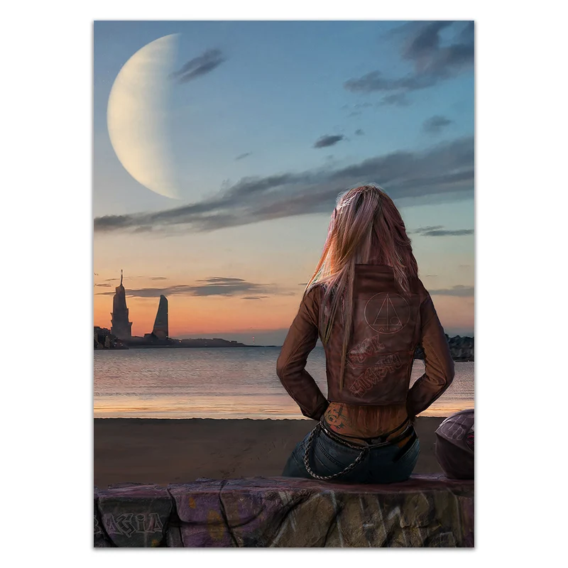 A moment of Contemplation Card Sleeves