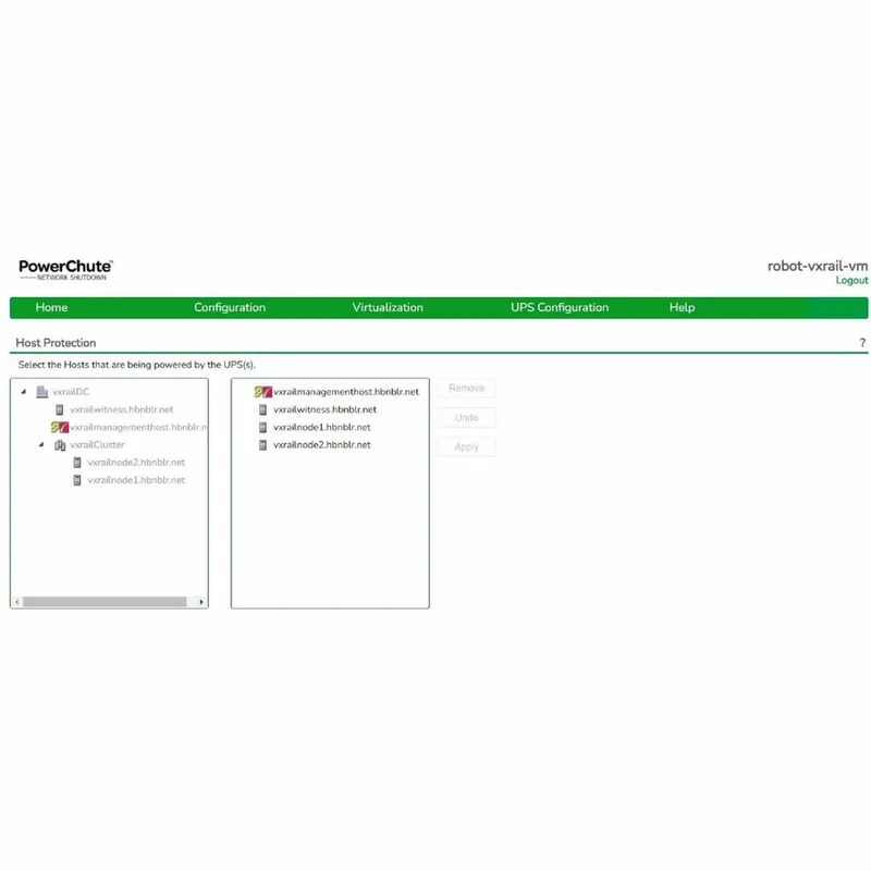 Licence numérique APC by Schneider Electric, PowerChute Network Shutdown pour la virtualisation et l'HCI, licence 1 an SWPCNS1Y-DIGI